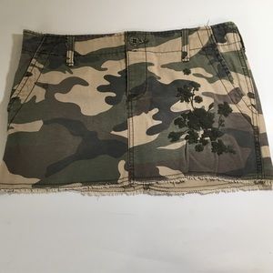 Roxy Camo Mini Skirt - Size 3